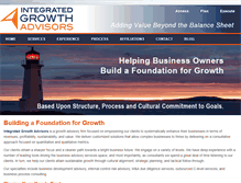 Tablet Screenshot of integratedgrowthadvisors.com